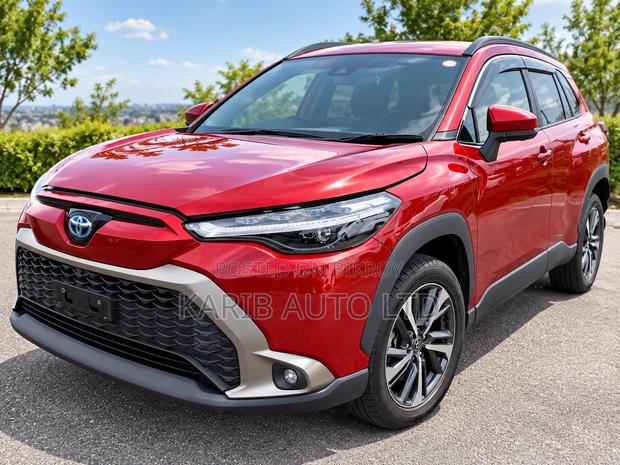 Toyota Corolla Cross 1.8 Hybrid FWD 2021 Red