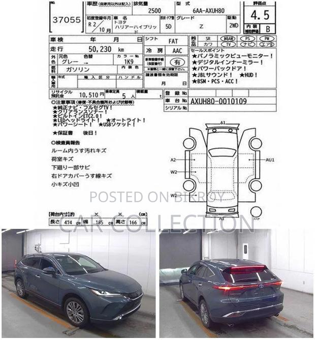 Toyota Harrier 2.5 Hybrid 2021 Ivory
