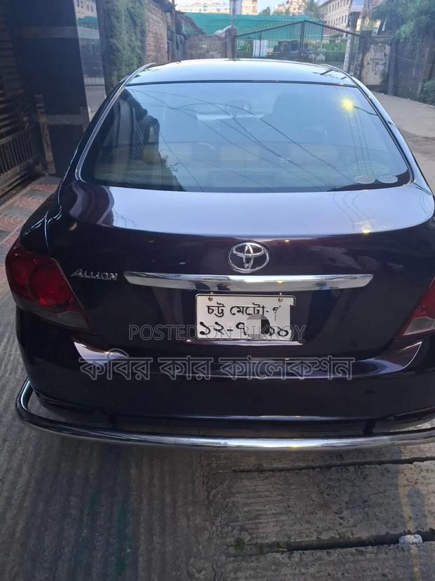 Toyota Allion 2011 Maroon