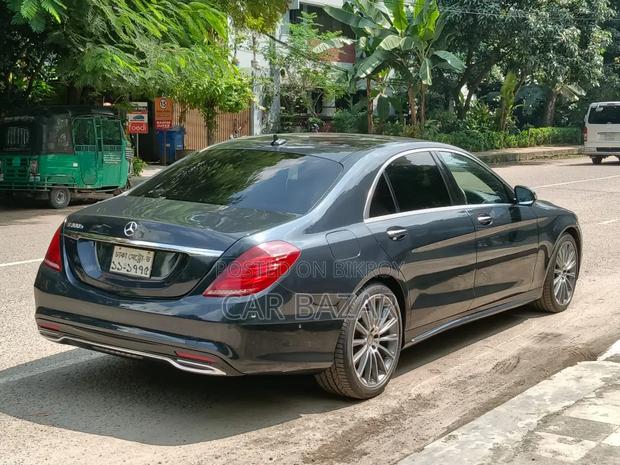 Mercedes-Benz S-Class S 500 4MATIC L (V222) 2016 Blue