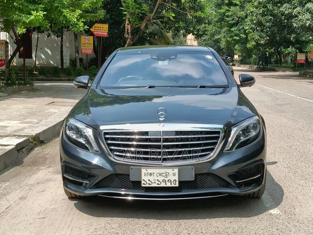 Mercedes-Benz S-Class S 500 4MATIC L (V222) 2016 Blue