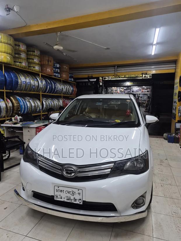 Toyota Axio 2013 White