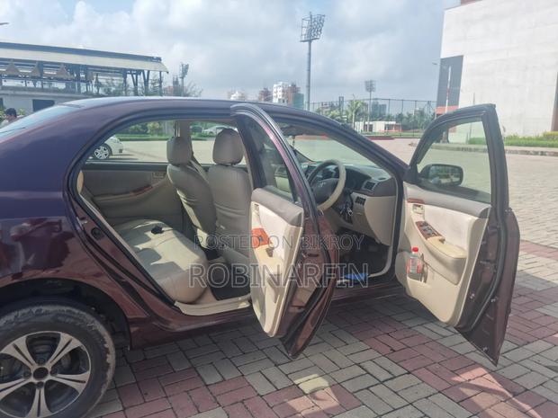 Toyota Corolla 2005 Maroon