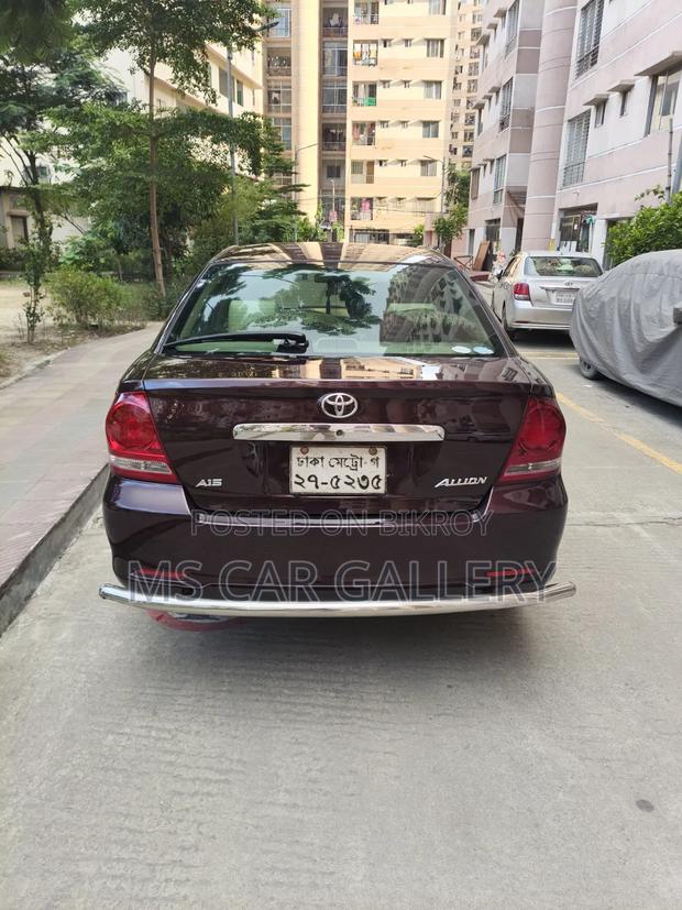 Toyota Allion 2006 Maroon