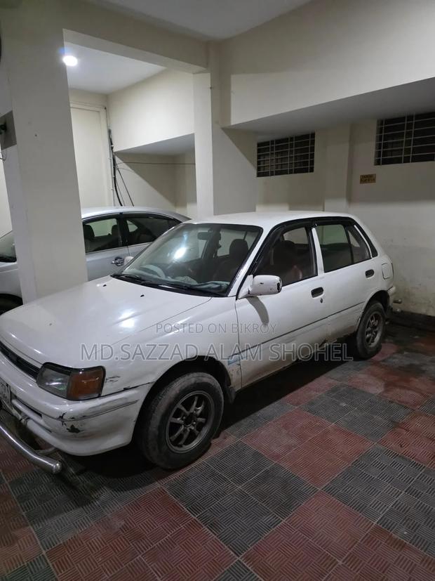Toyota Starlet 1989 White