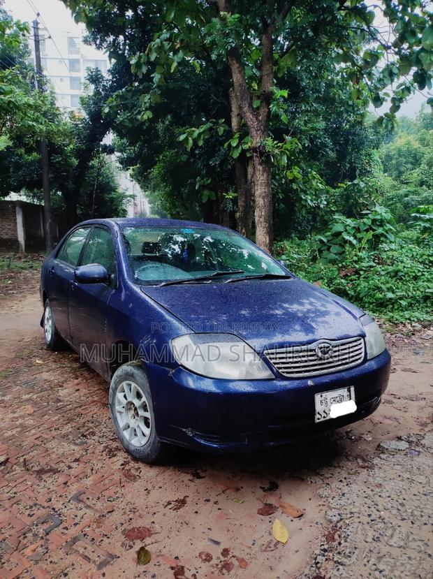 Toyota Corolla Sedan 2003 Blue