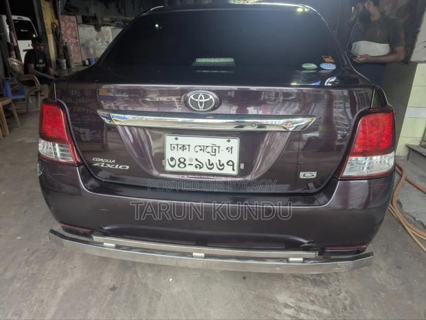 Toyota Axio 2013 Maroon