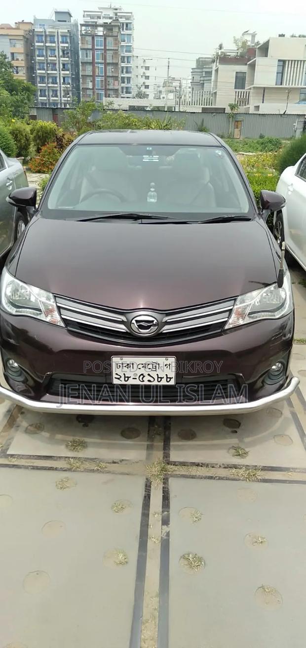 Toyota Axio 2014 Maroon