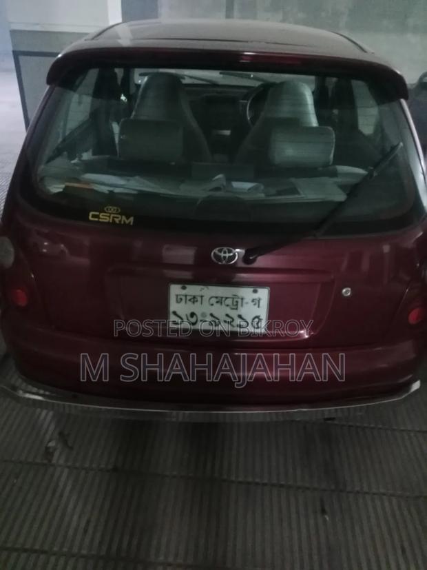 Toyota Starlet 1996 Maroon