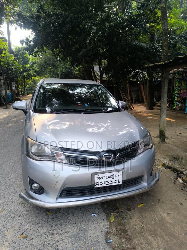 Toyota Corolla Fielder 2013 Silver