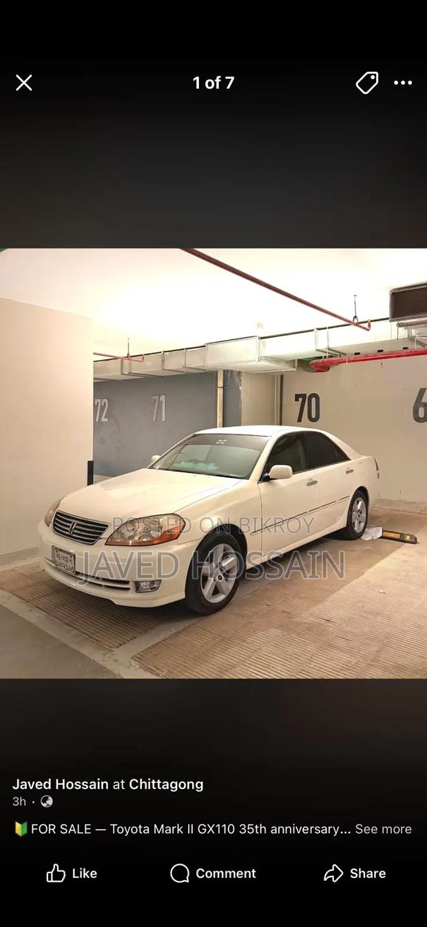 Toyota Mark II 2.0 RWD 2003 Off white