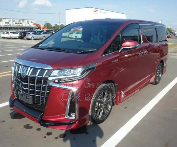 Toyota Alphard 2.5 Hybrid AWD 2021 Maroon