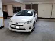 New Toyota Aqua 2013 White for sale