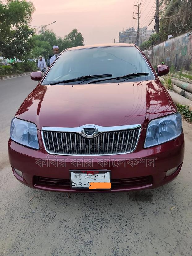 Toyota Corolla 2005 Maroon