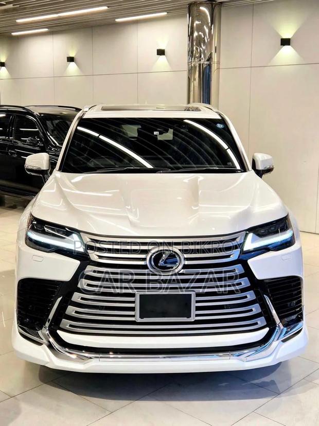 New Lexus LX 600 2023 White