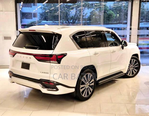 New Lexus LX 600 2023 White