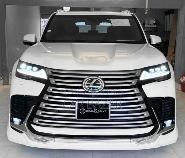 New Lexus LX 600 2025 White