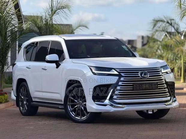 New Lexus LX 600 2023 White