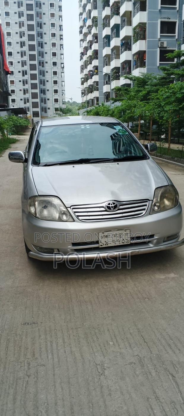 Toyota Corolla Sedan 2001 Silver