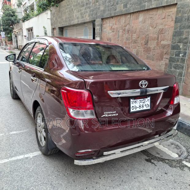 Toyota Axio 2012 Maroon