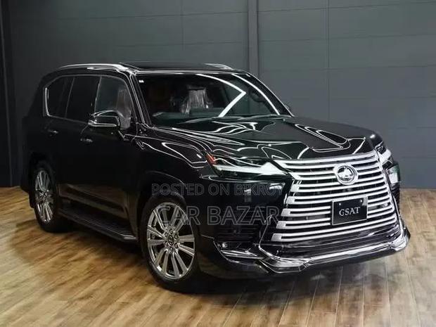 New Lexus LX 600 2022 Black
