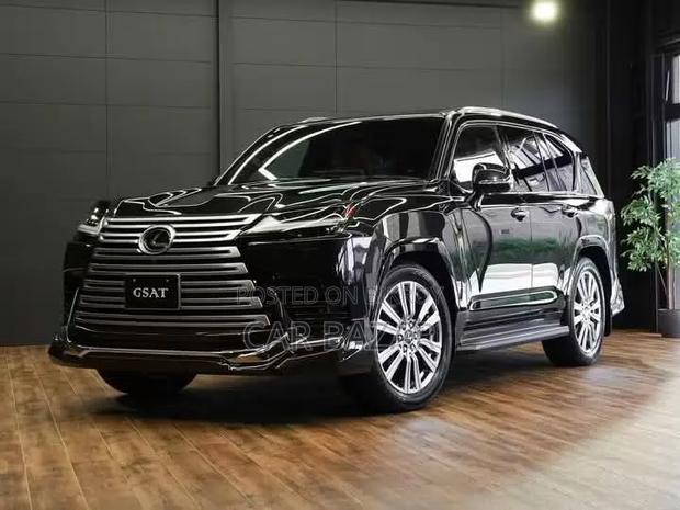 New Lexus LX 600 2022 Black