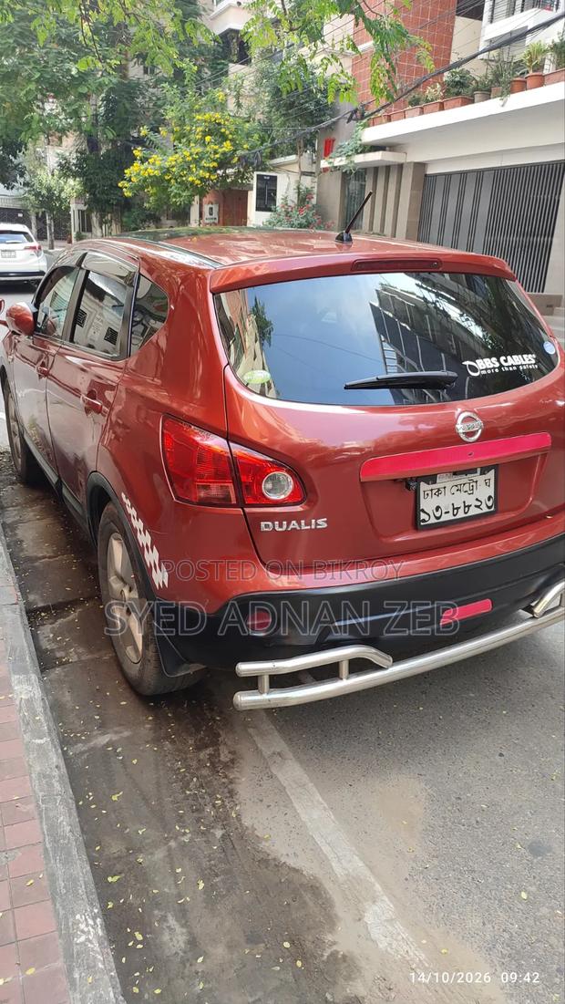 Nissan Dualis 2008 Maroon