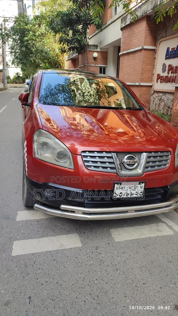 Nissan Dualis 2008 Maroon