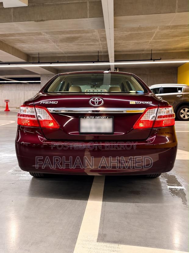 Toyota Premio 1.5 FWD 2011 Maroon
