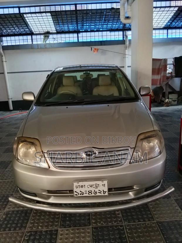 Toyota Corolla Sedan 2002 Silver