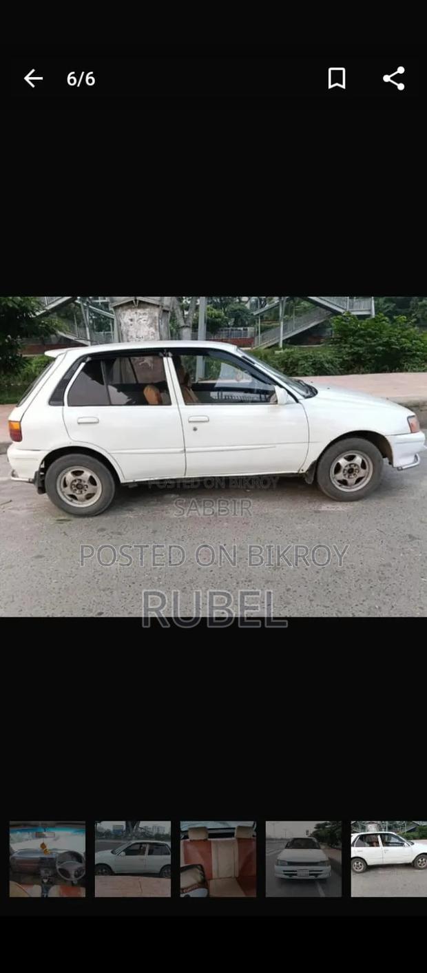 Toyota Starlet 1991 White